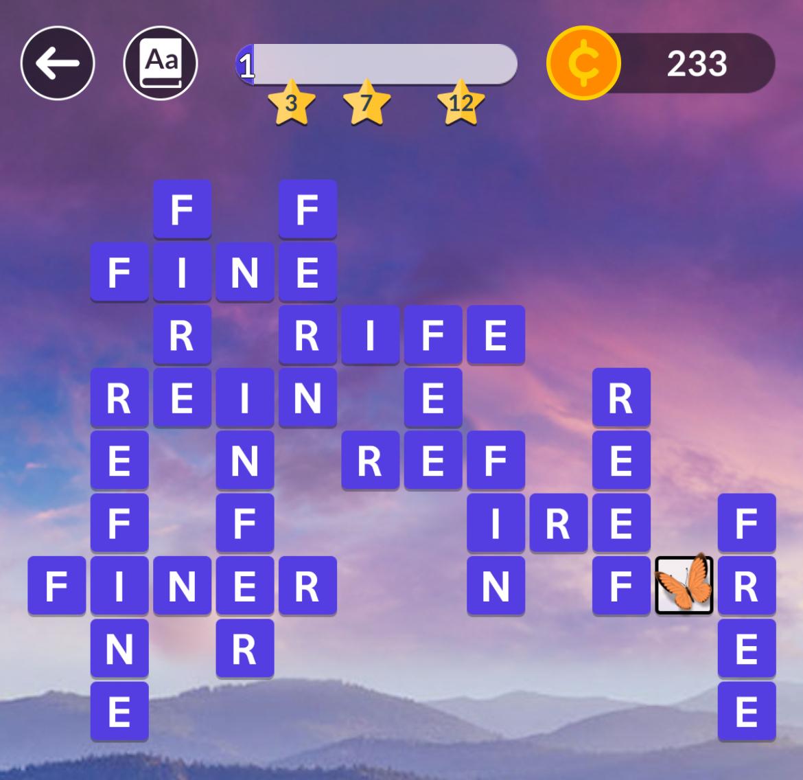 Wordscapes March 28 2025