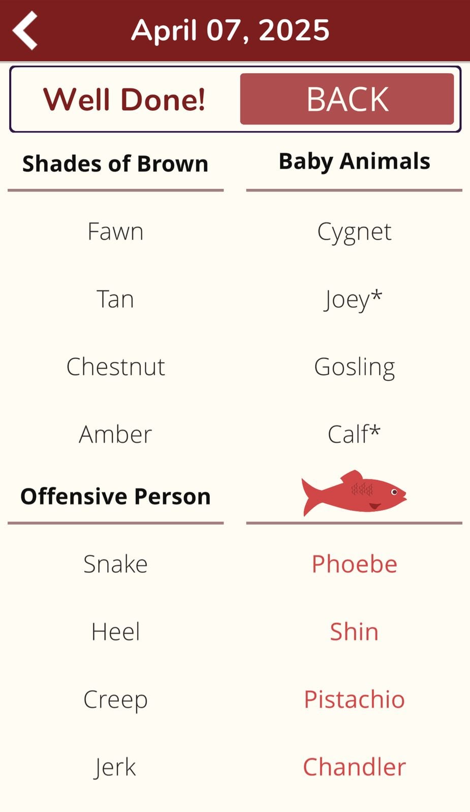 7 Little Words Red Herring April 7 2025