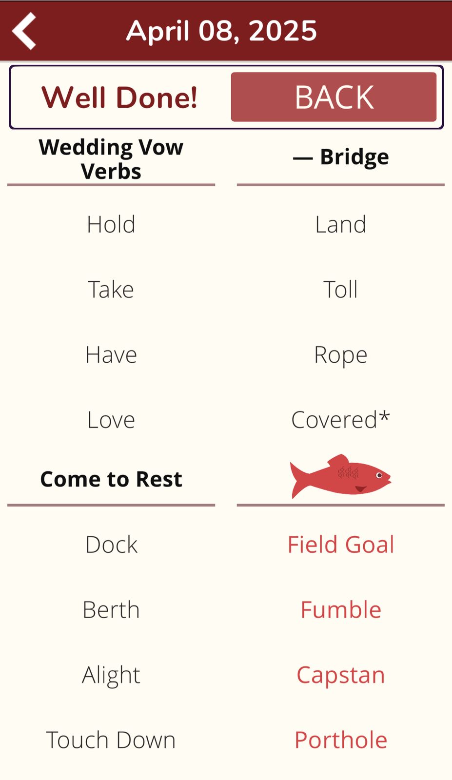 7 Little Words Red Herring April 8 2025