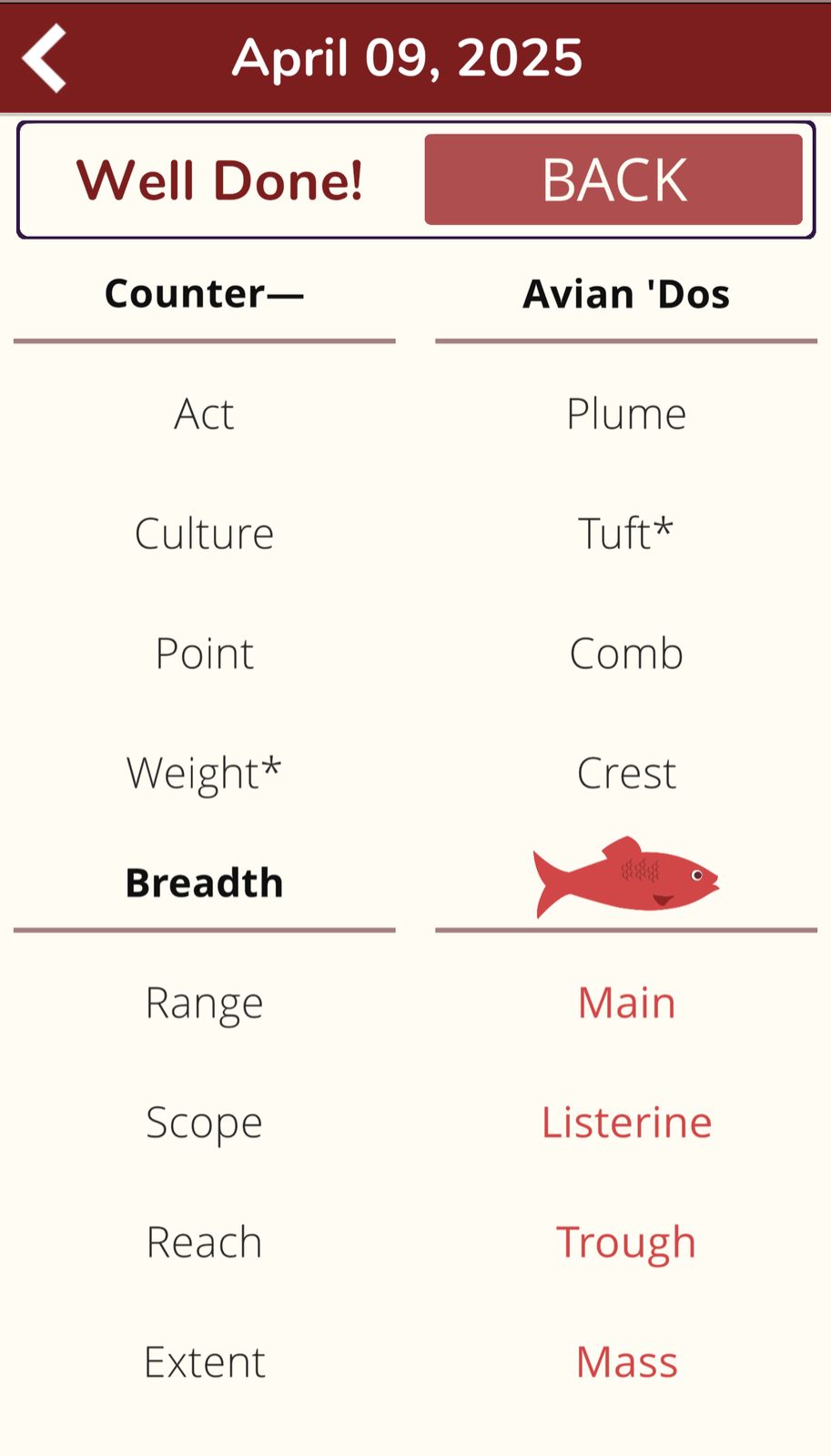 7 Little Words Red Herring April 9 2025 7 Little Words Red Herring April 9 2025