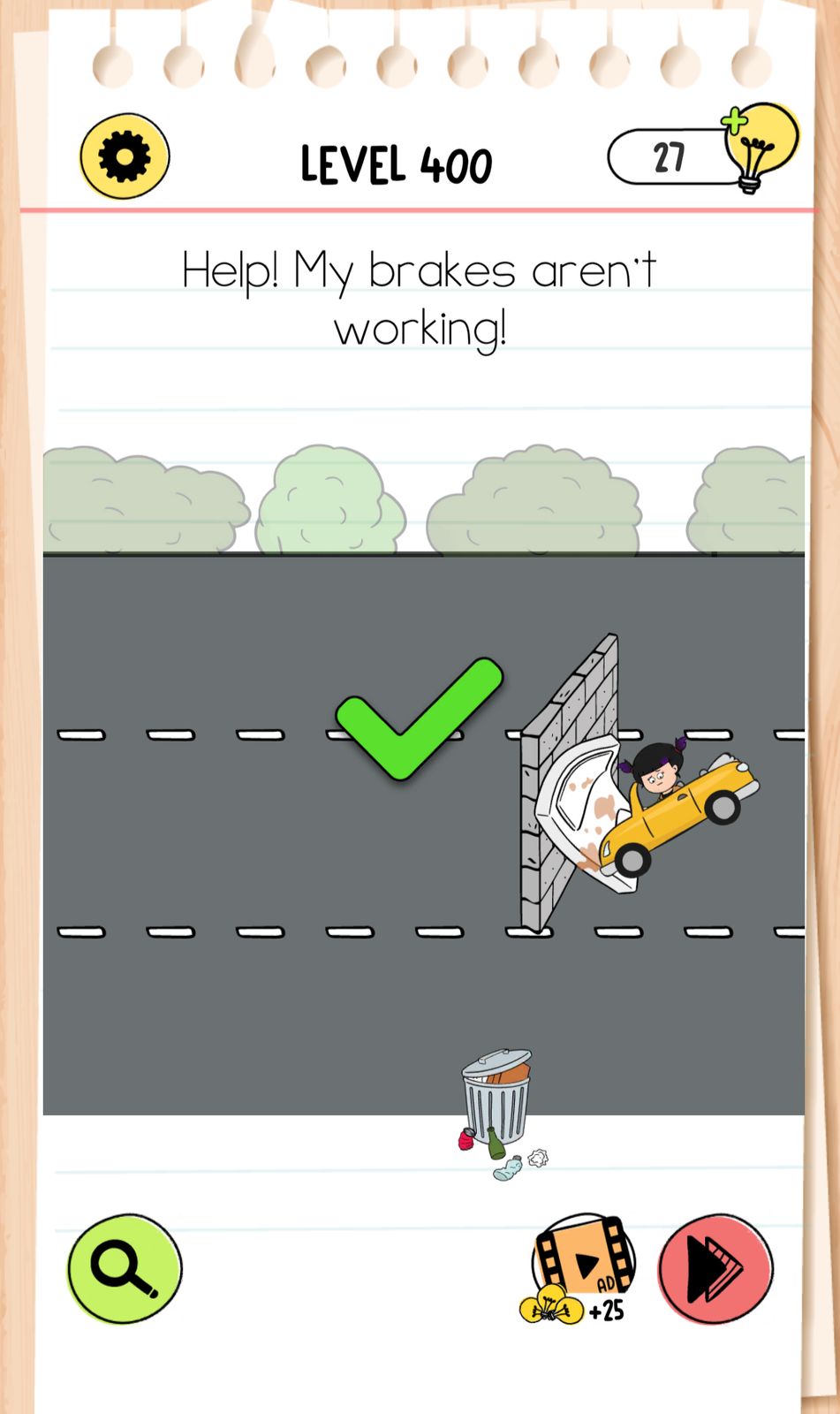 Brain Test 4 Level 400