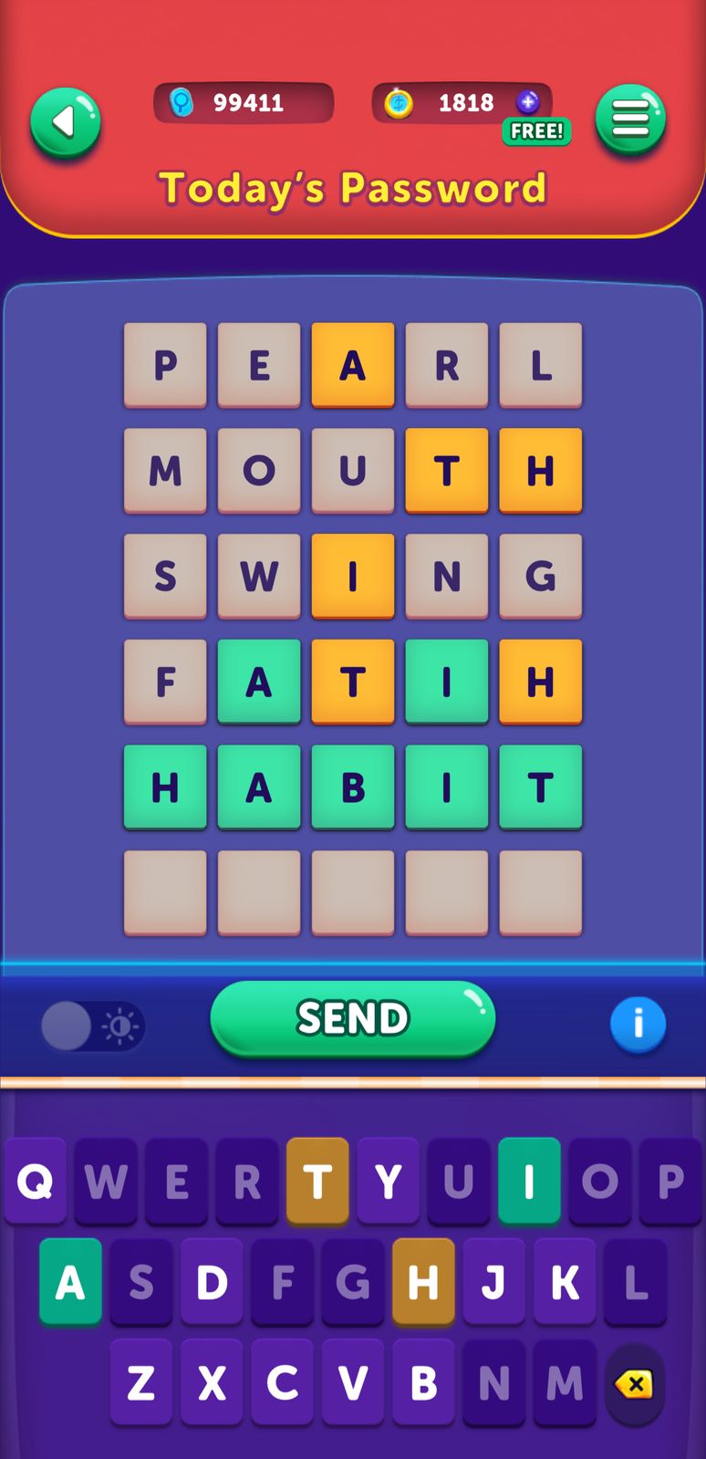 CodyCross Password April 30 2025