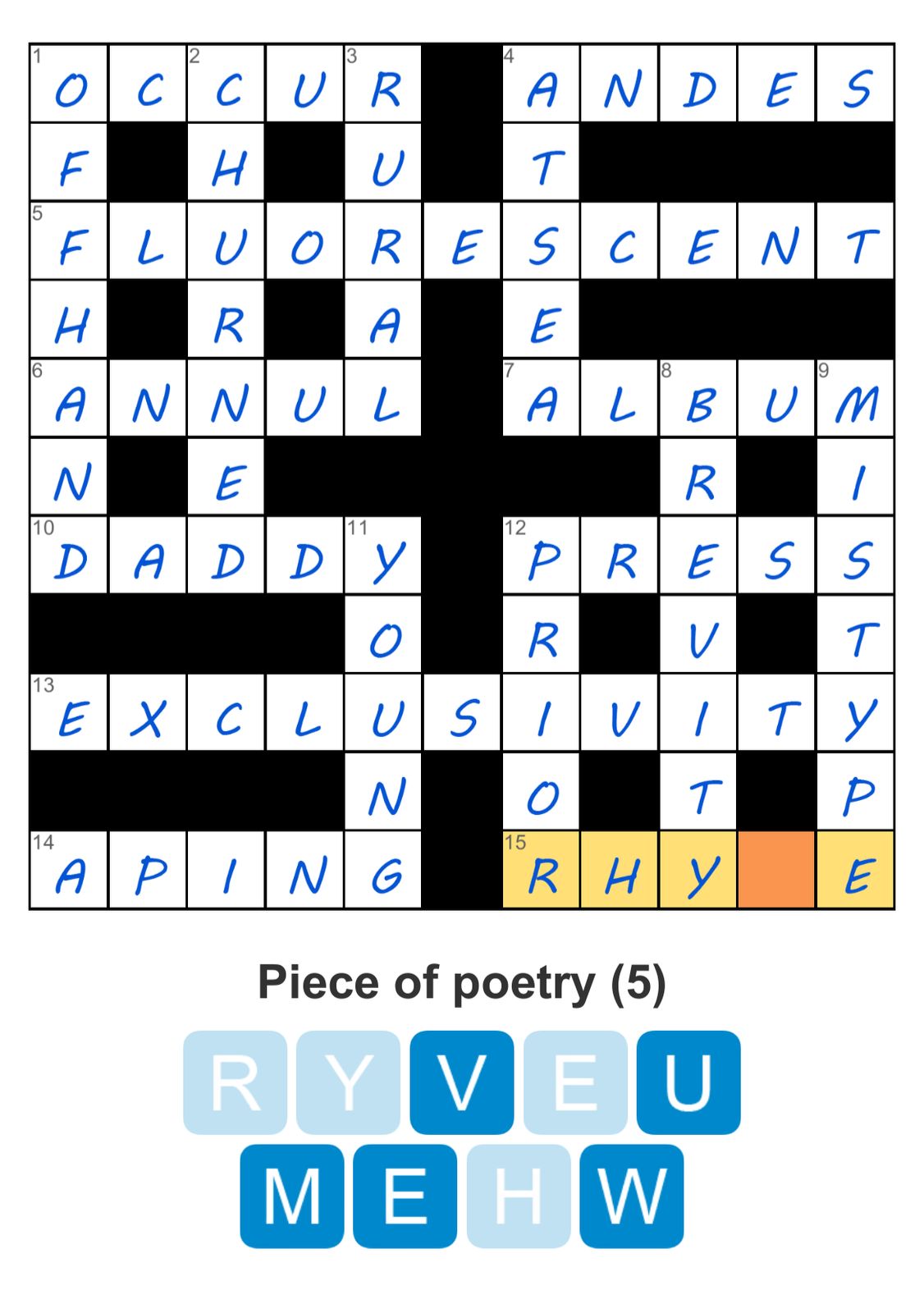 Puzzle Page Crossword April 10 2025
