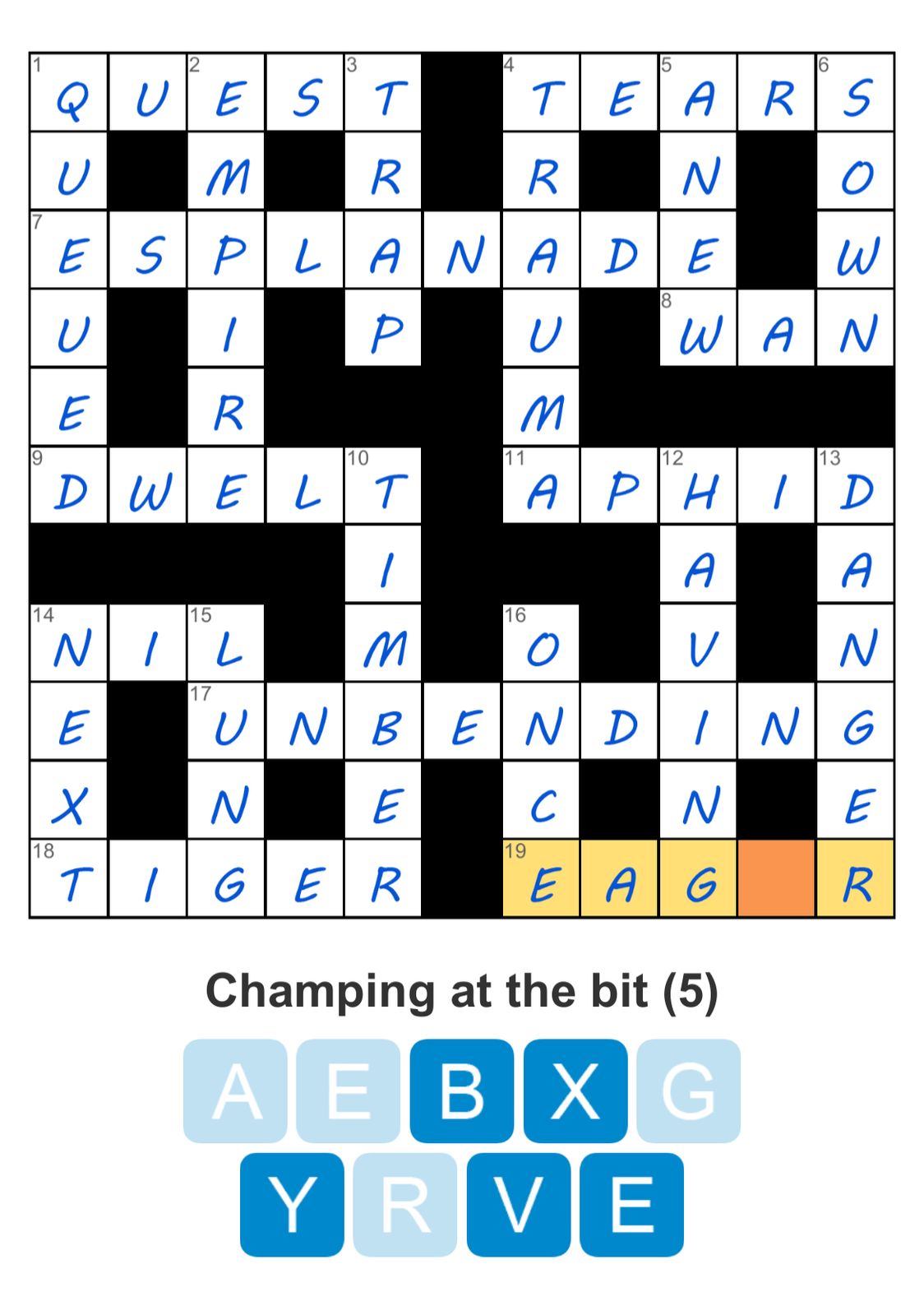 Puzzle Page Crossword April 28 2025