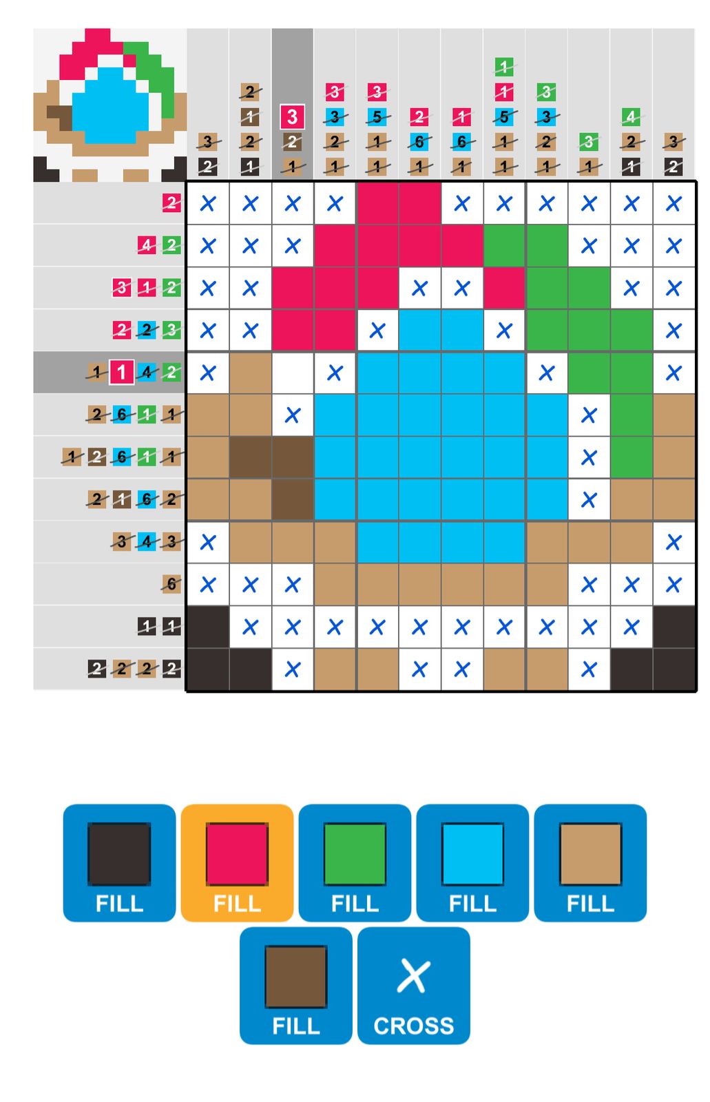 Puzzle Page Picture Cross April 20 2025