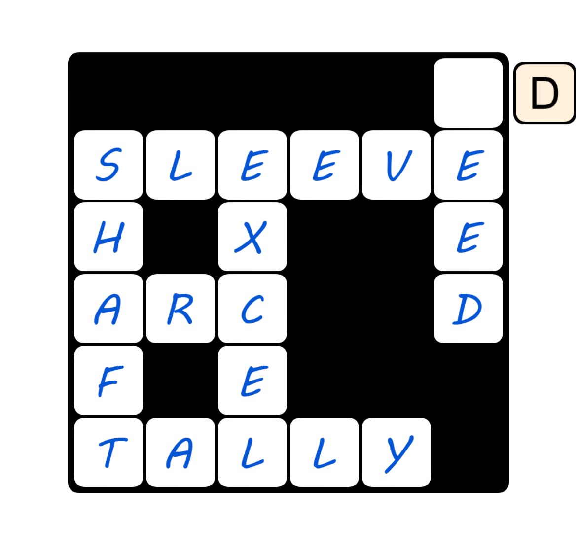 Puzzle Page Word Slide May 1 2025