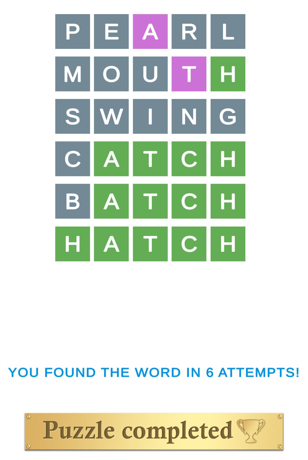 Puzzle Page Wordy April 20 2025