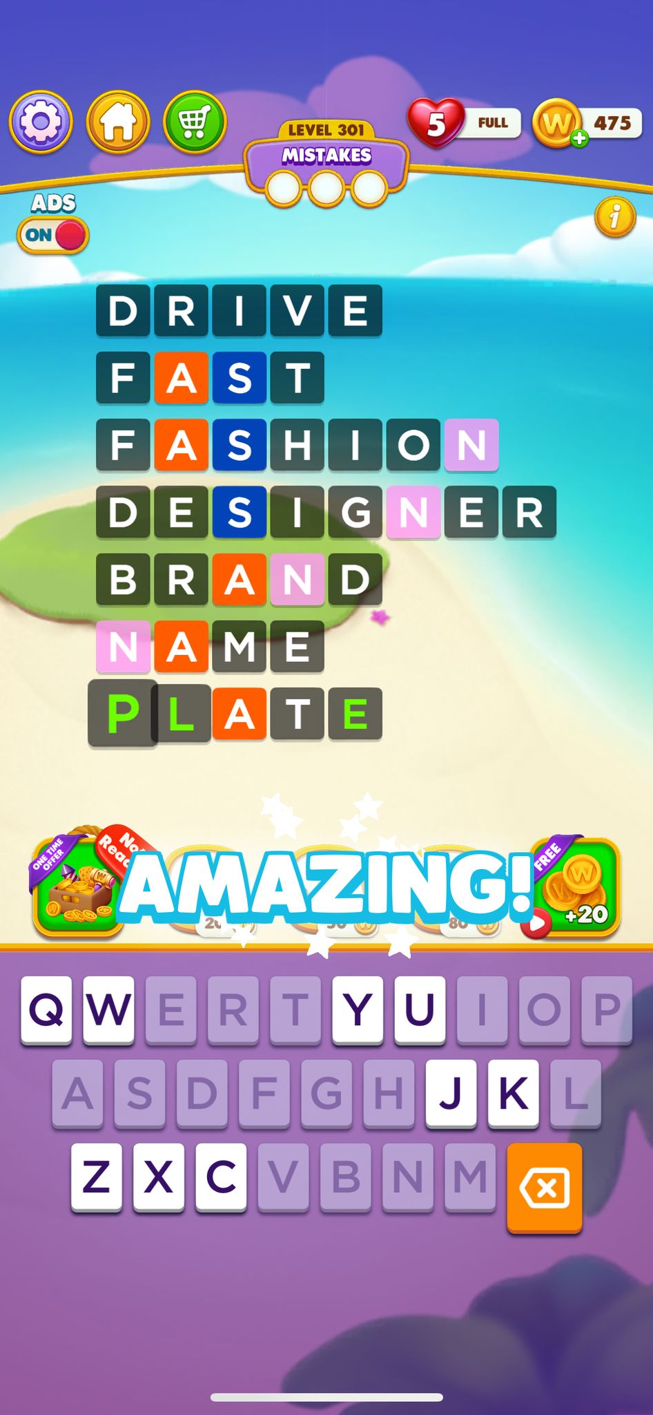 Word Chain Level 301