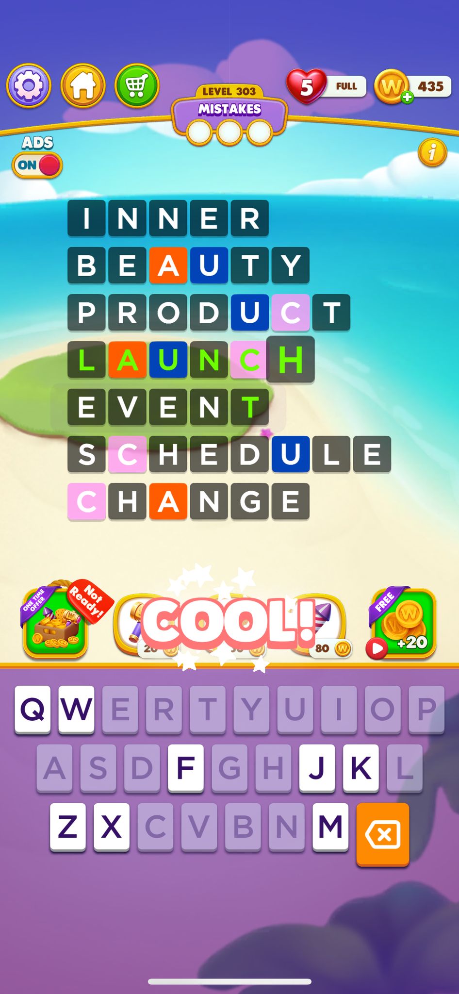 Word Chain Level 303