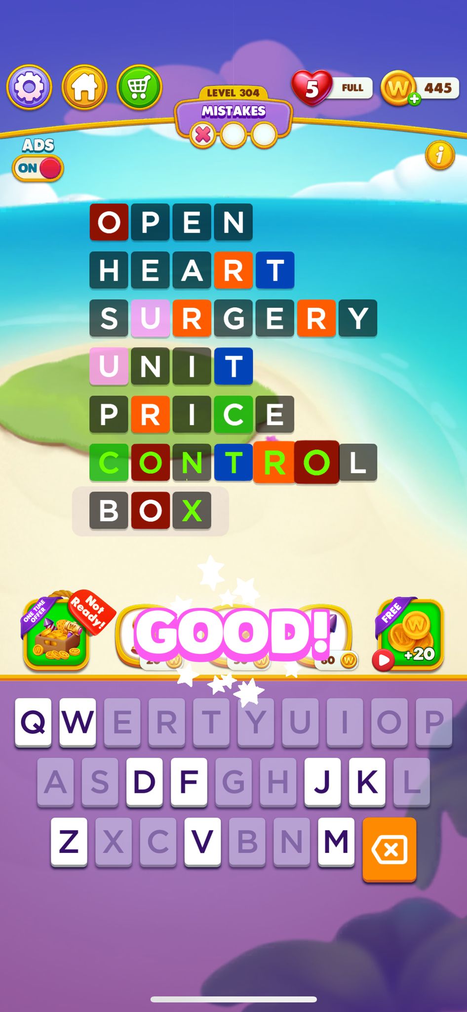 Word Chain Level 304