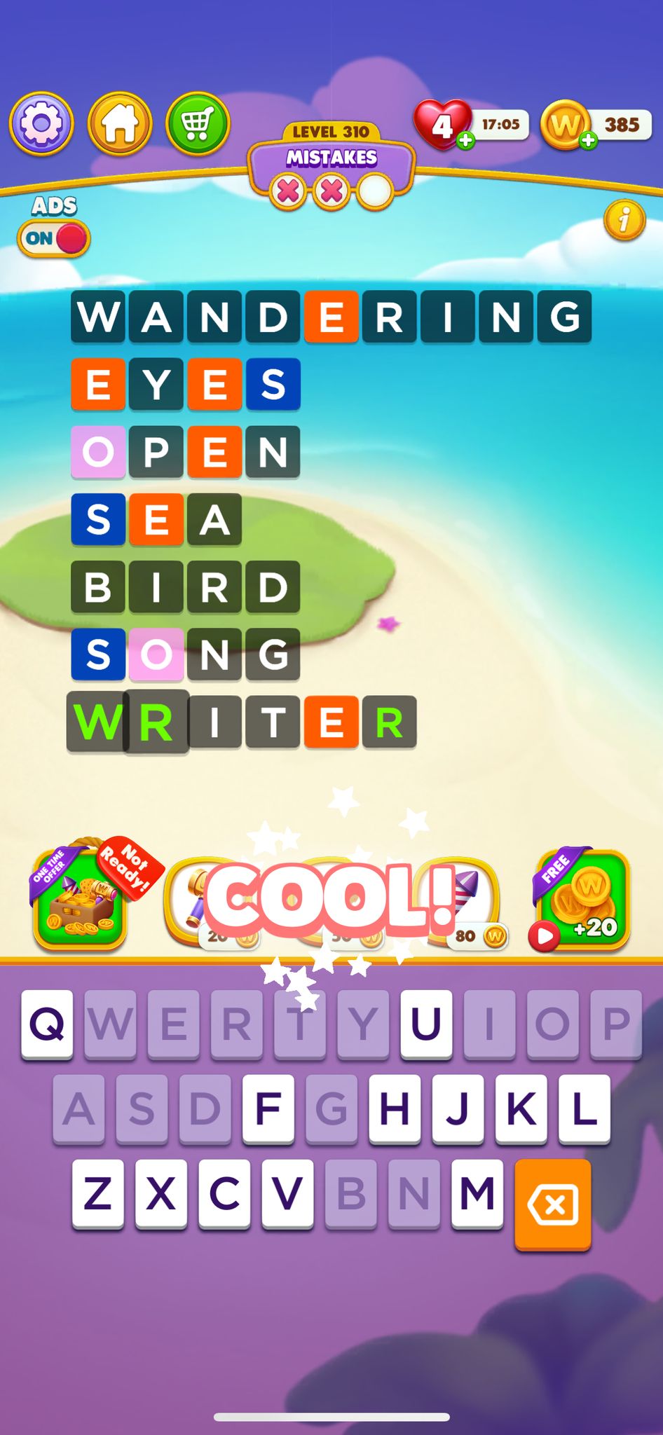 Word Chain Level 310