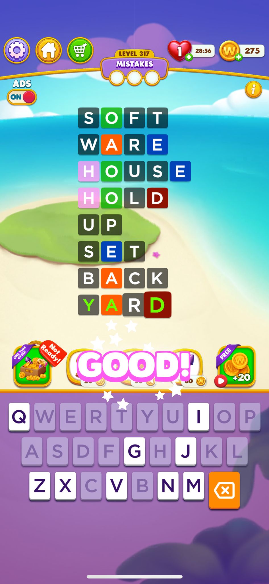 Word Chain Level 317