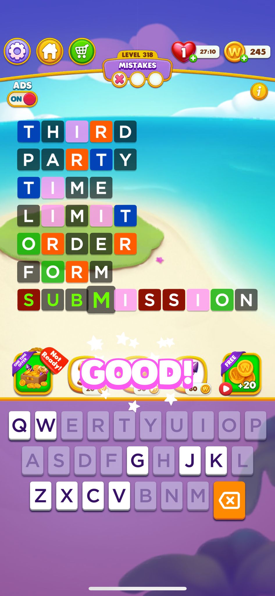 Word Chain Level 318