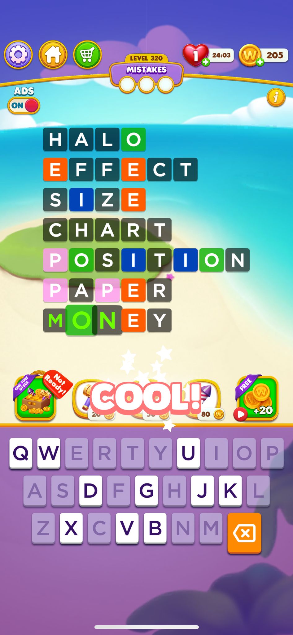Word Chain Level 320