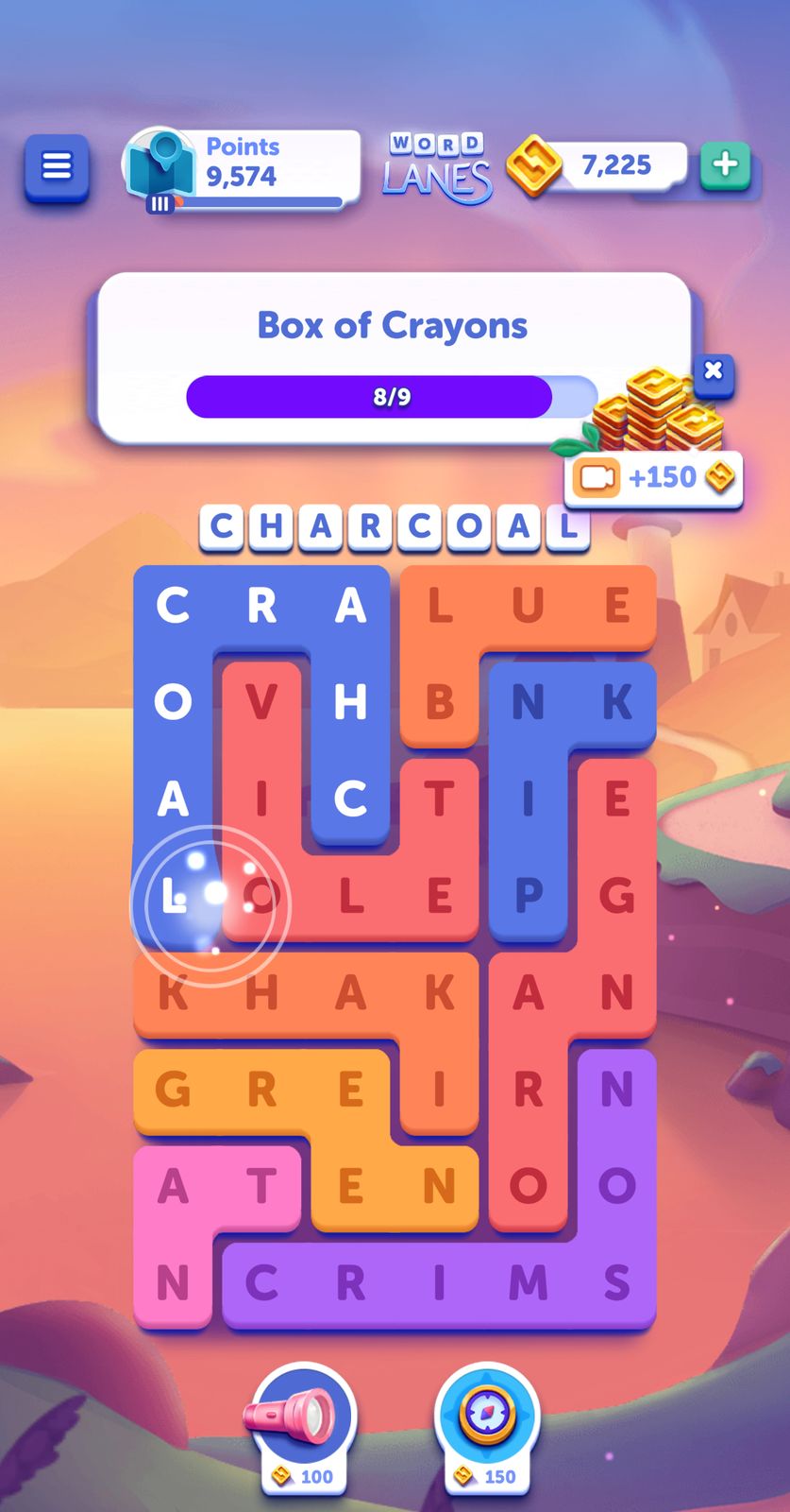 Word Lanes Daily Unwind April 19 2025