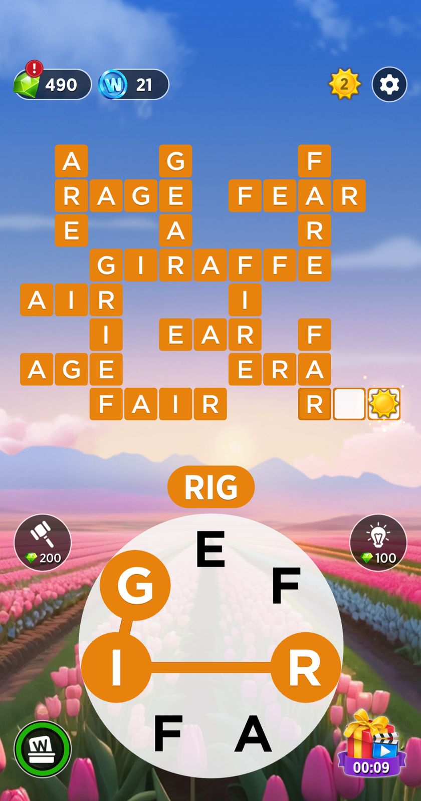 Words of Wonders (WOW) Daily Puzzle April 17 2025