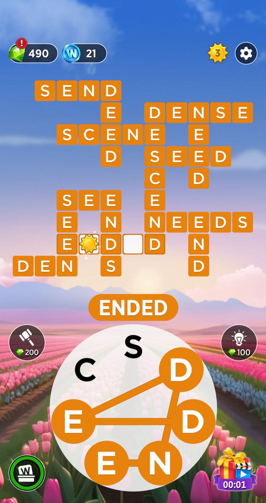 Words of Wonders (WOW) Daily Puzzle April 19 2025