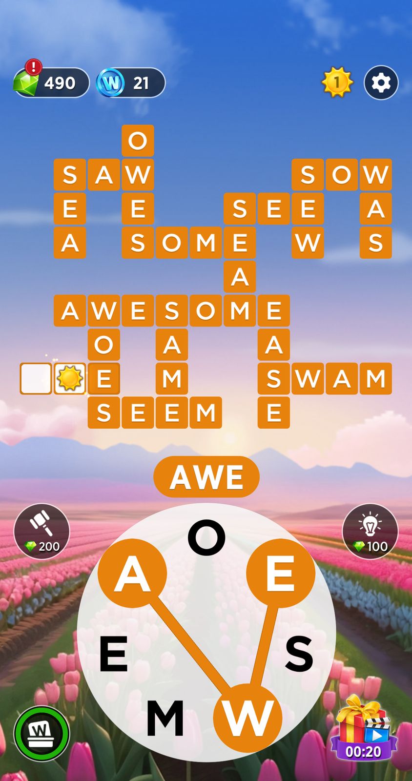 Words of Wonders (WOW) Daily Puzzle April 5 2025