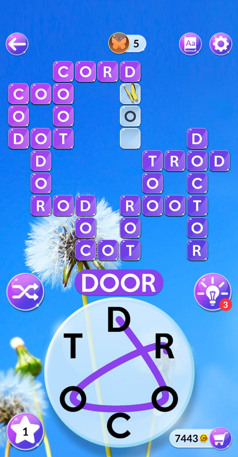 Wordscapes In Bloom Daily April 2 2025
