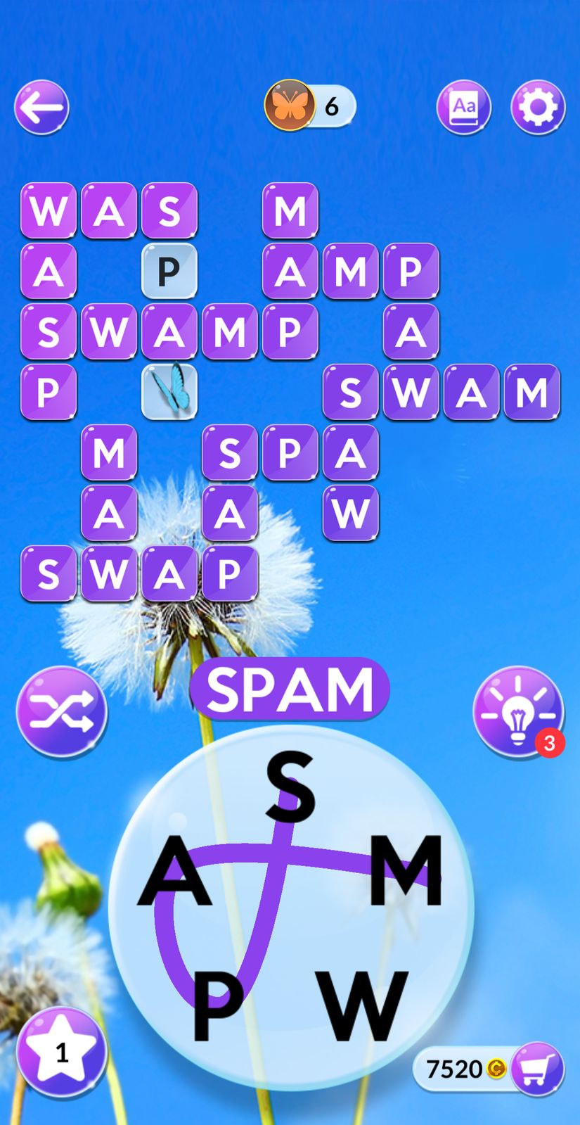 Wordscapes In Bloom Daily April 6 2025