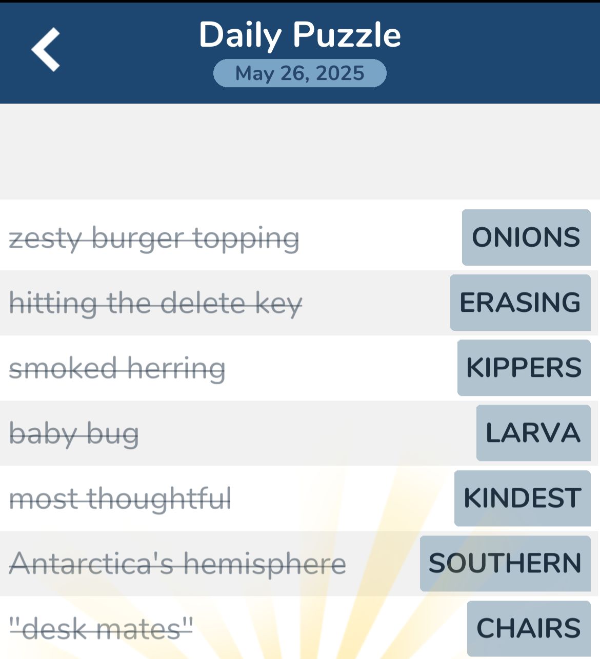 7 Little Words May 26 2025