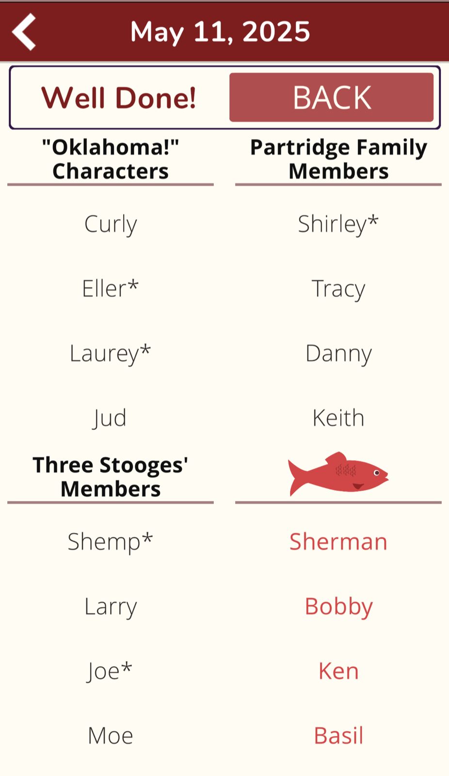 7 Little Words Red Herring May 11 2025