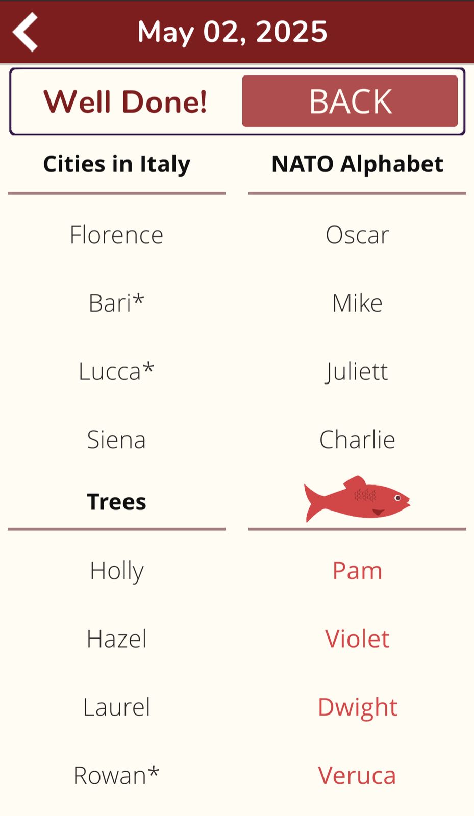 7 Little Words Red Herring May 2 2025