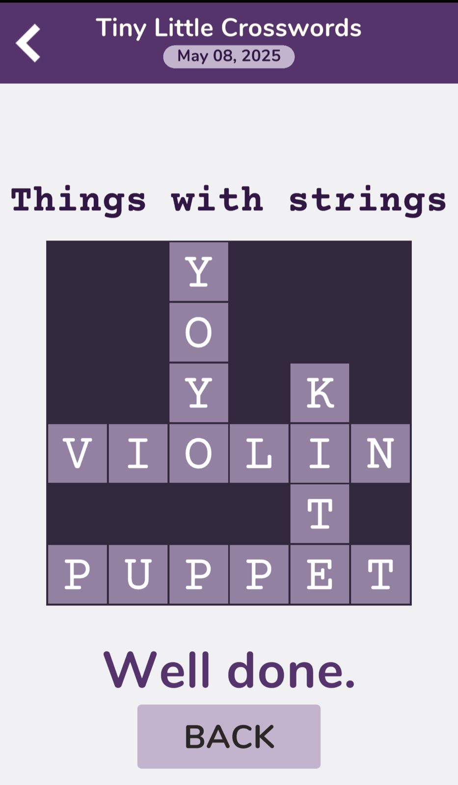 7 Little Words Tiny Little Crosswords May 8 2025 7 Little Words Tiny Little Crosswords May 8 2025