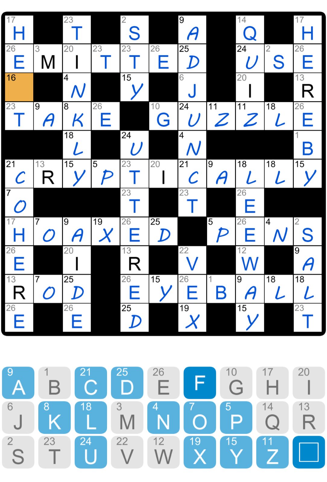 Puzzle Page Codeword May 18 2025