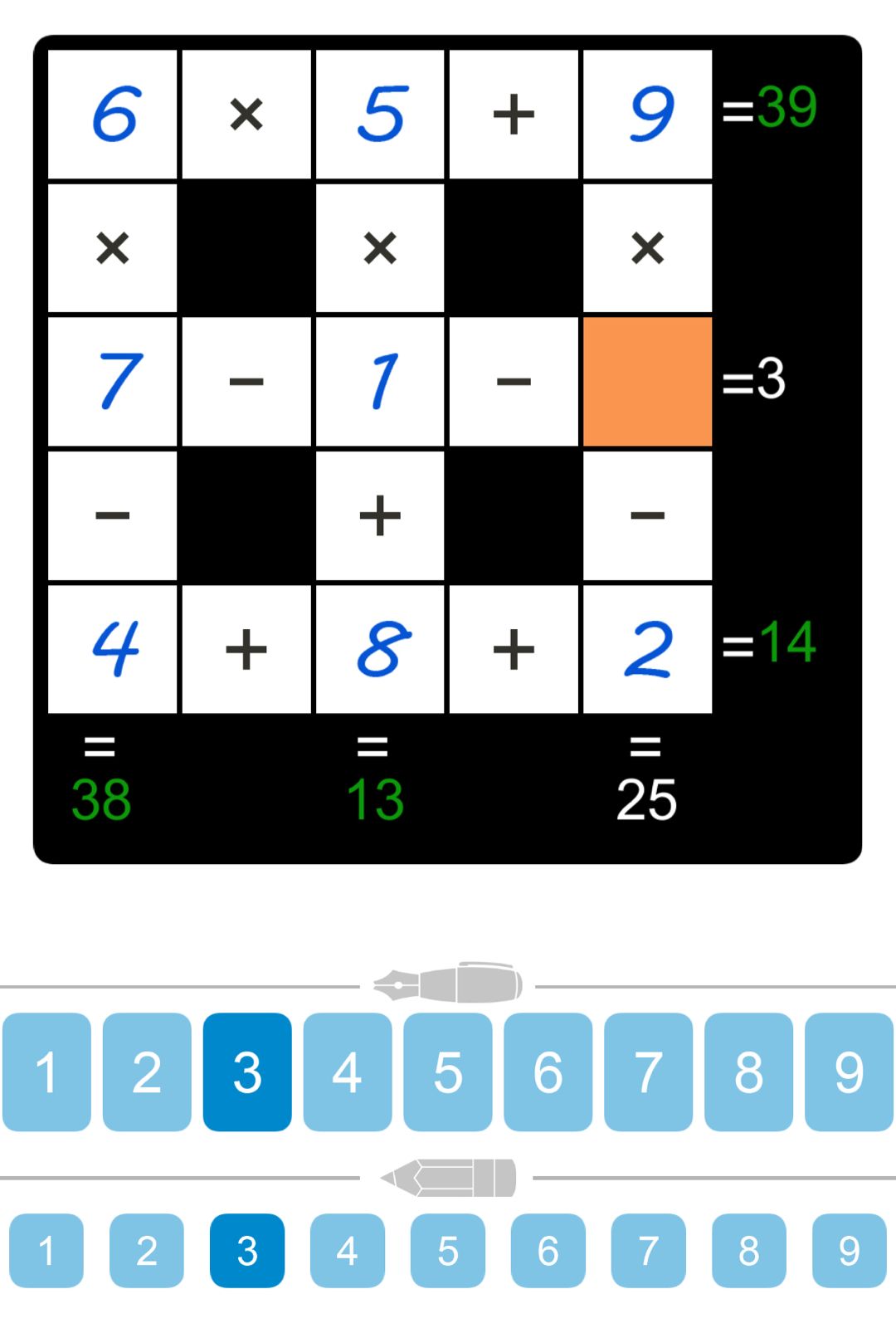 Puzzle Page Cross Sum May 12 2025
