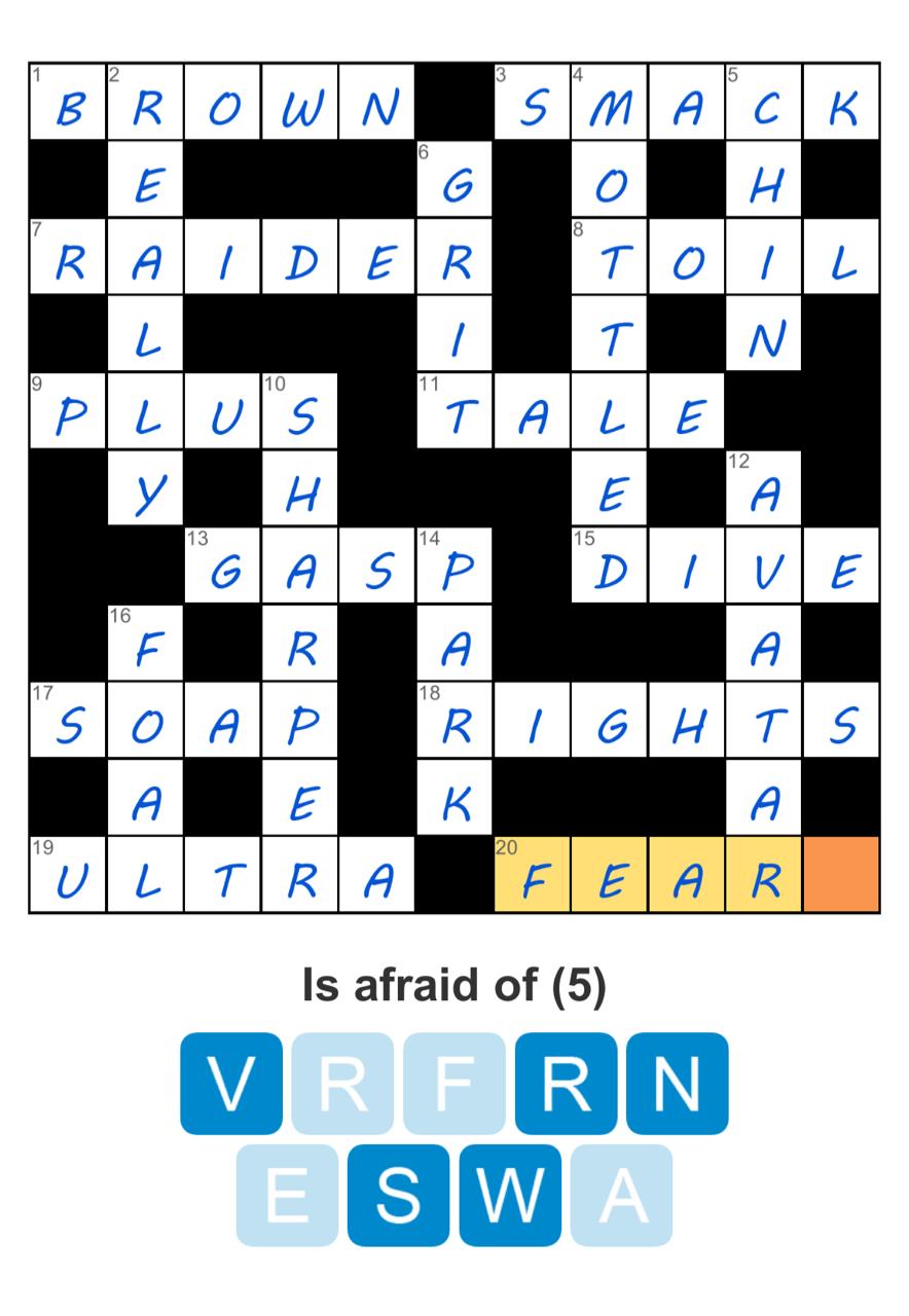 Puzzle Page Crossword May 5 2025