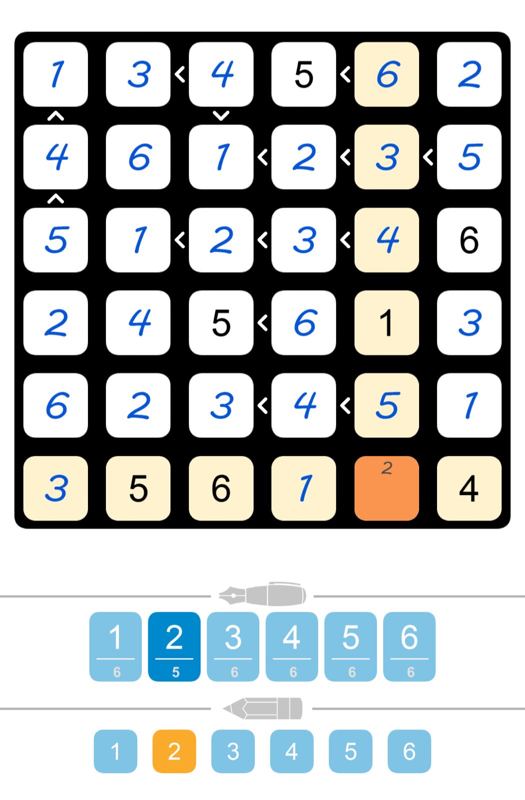 Puzzle Page Futoshiki May 9 2025 Puzzle Page Futoshiki May 9 2025