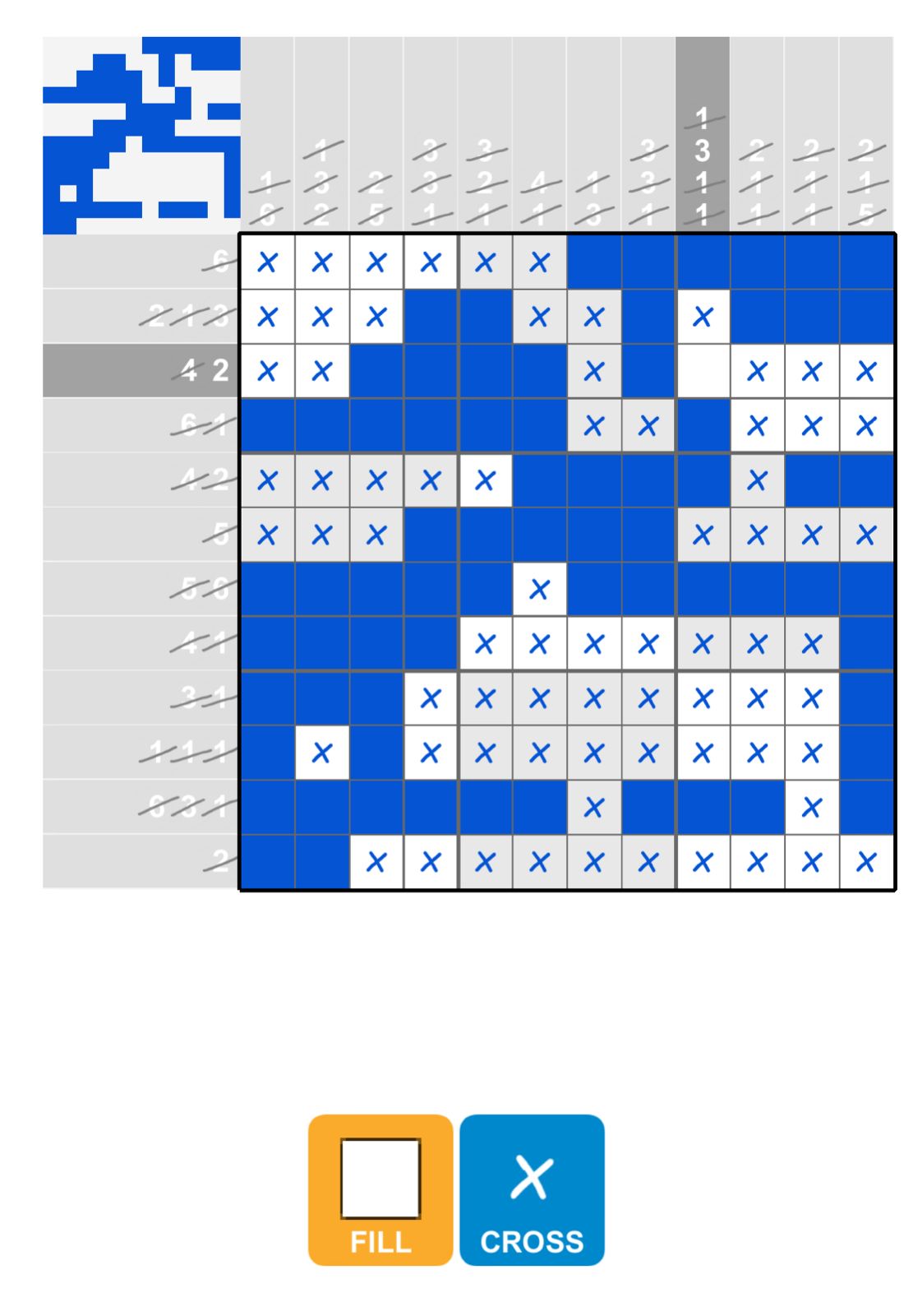 Puzzle Page Picture Cross May 11 2025