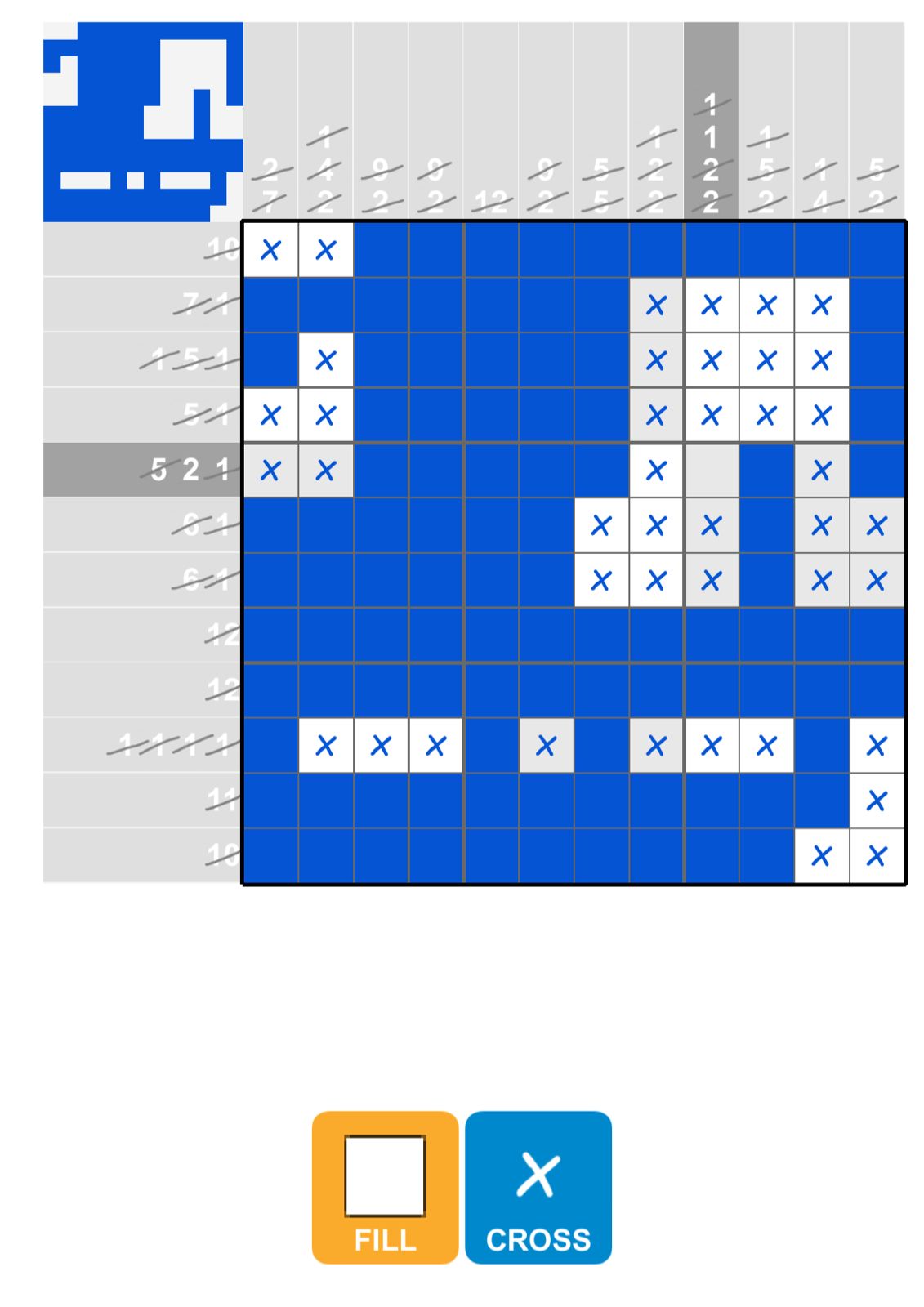 Puzzle Page Picture Cross May 12 2025