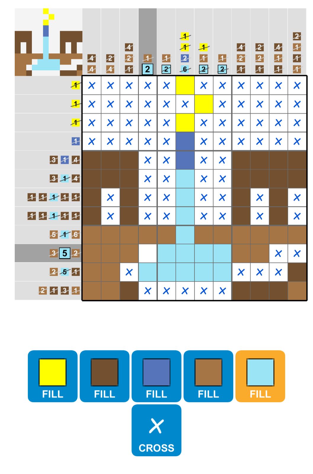 Puzzle Page Picture Cross May 22 2025