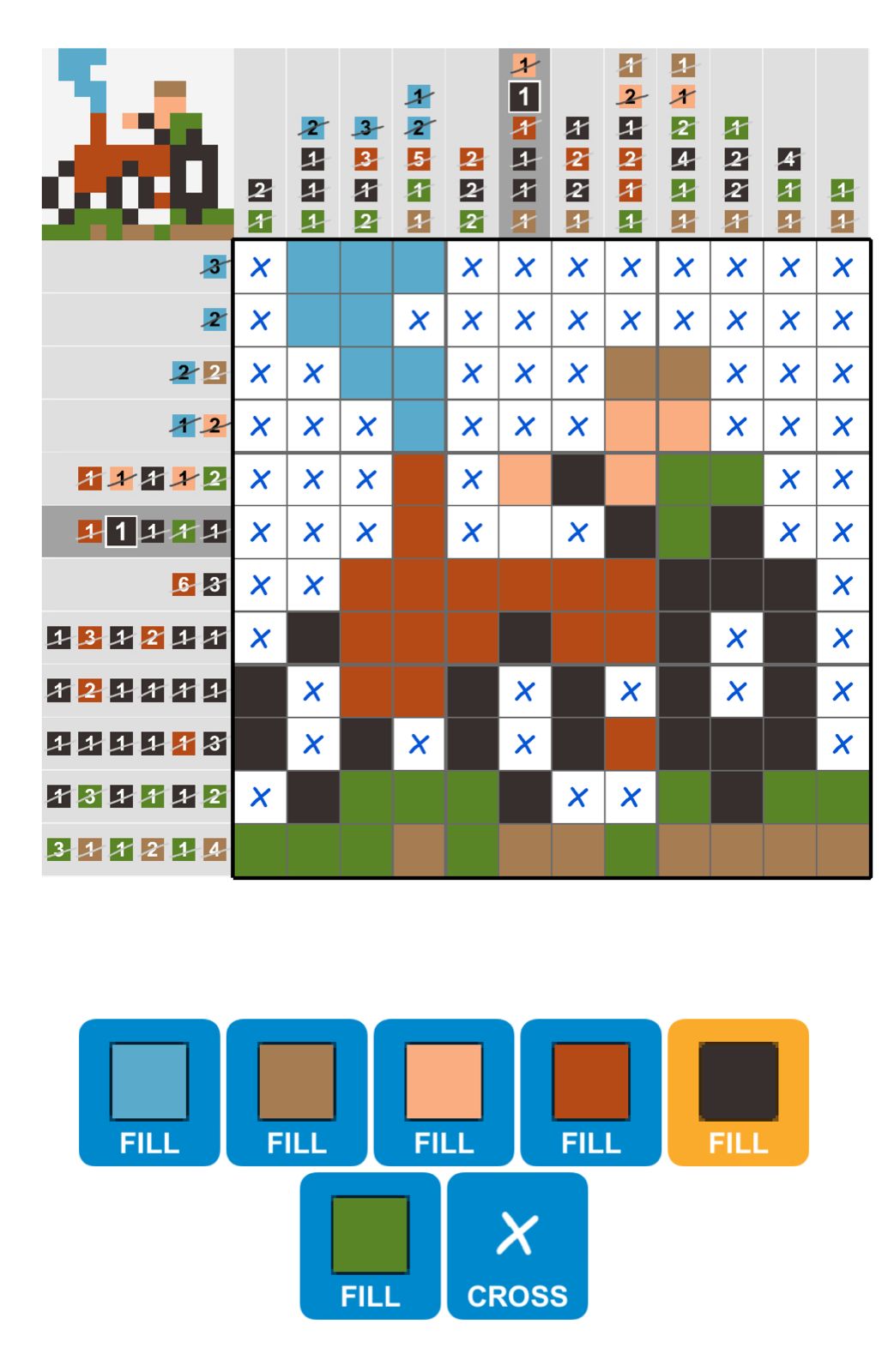 Puzzle Page Picture Cross May 24 2025