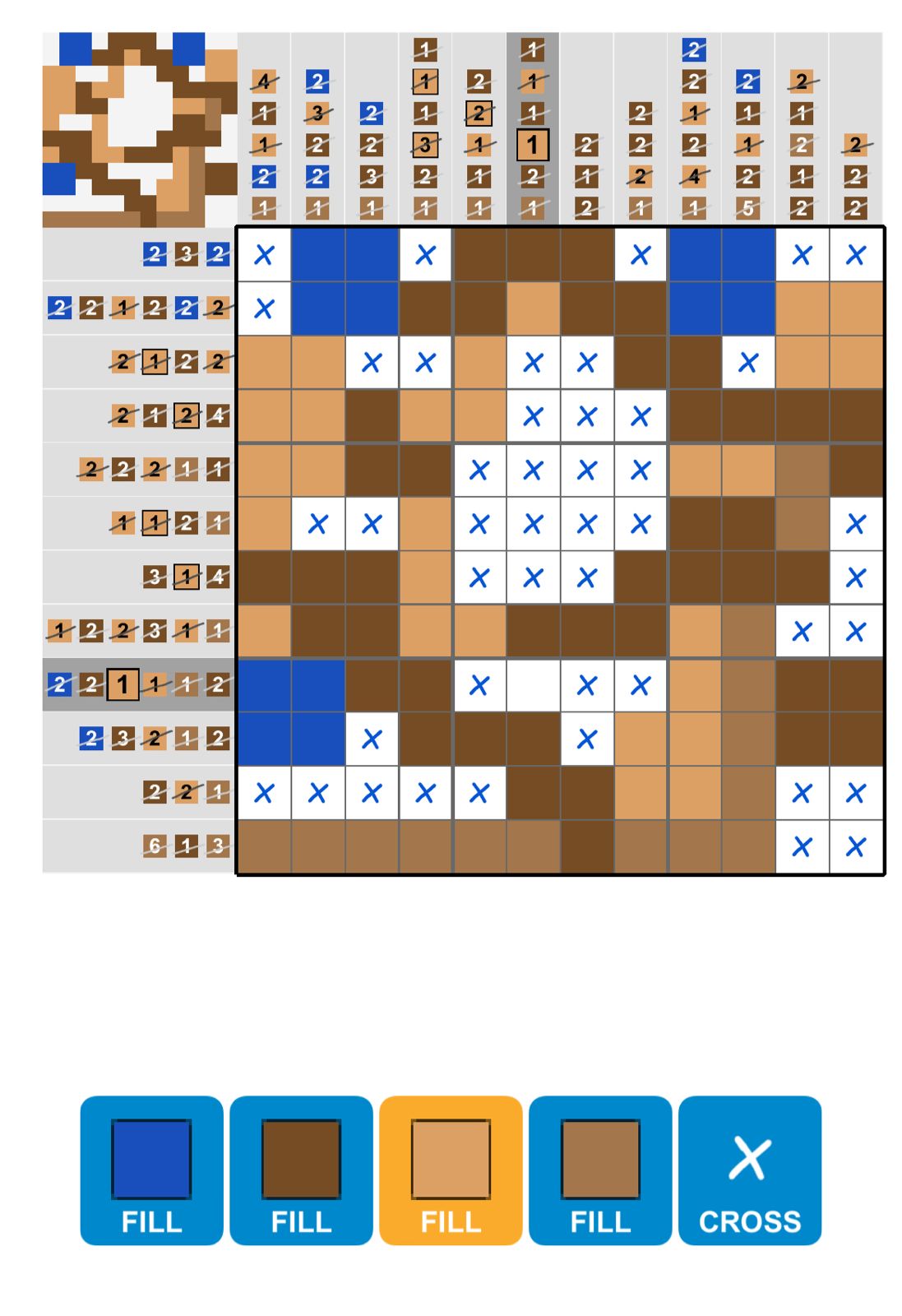 Puzzle Page Picture Cross May 29 2025