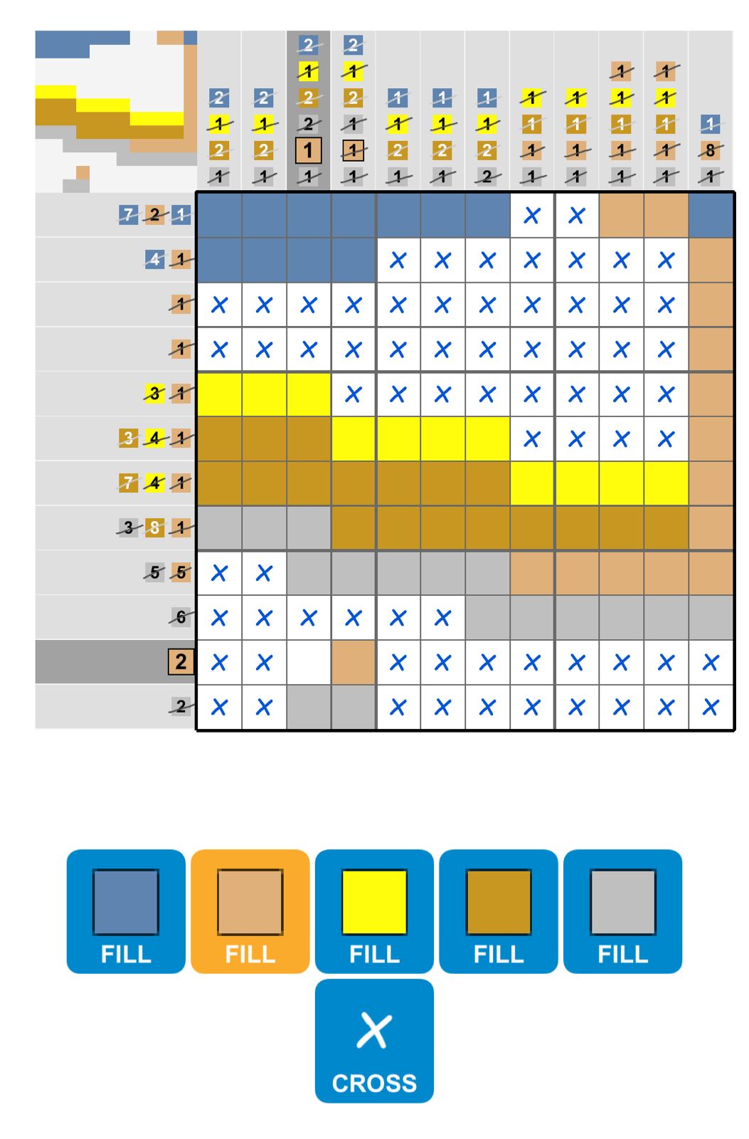 Puzzle Page Picture Cross May 8 2025