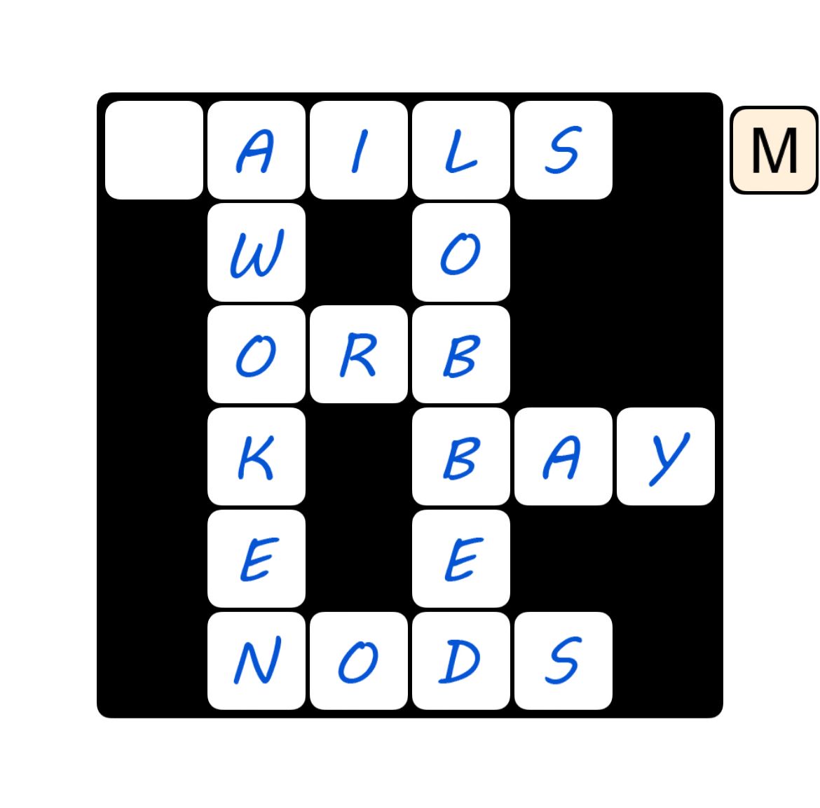 Puzzle Page Word Slide May 29 2025