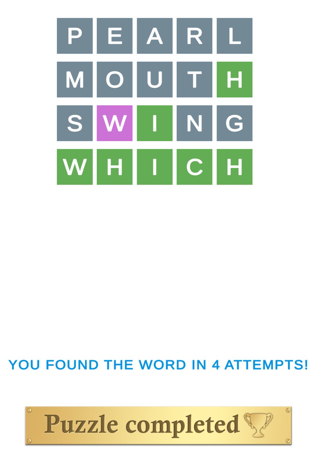 Puzzle Page Wordy May 11 2025