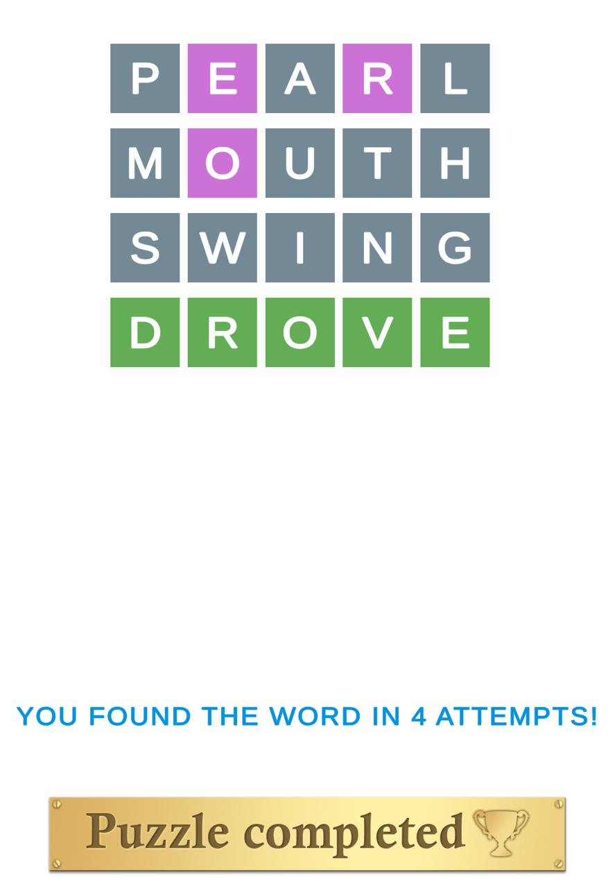 Puzzle Page Wordy May 5 2025