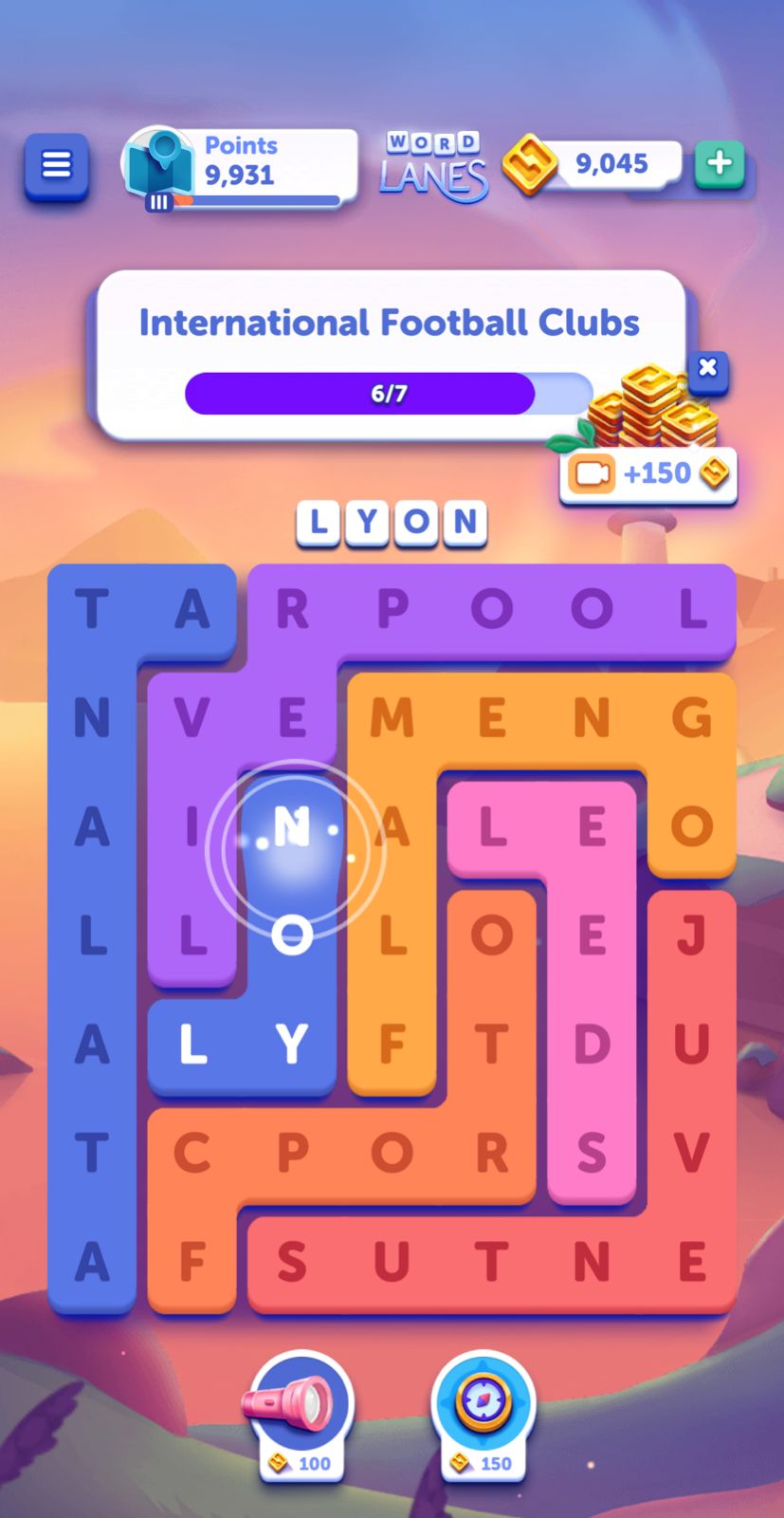 Word Lanes Daily Unwind May 25 2025