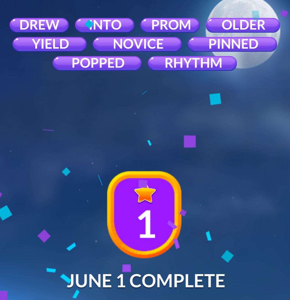 Word Stacks Daily Puzzle June 1 2025 Word Stacks Daily Puzzle June 1 2025