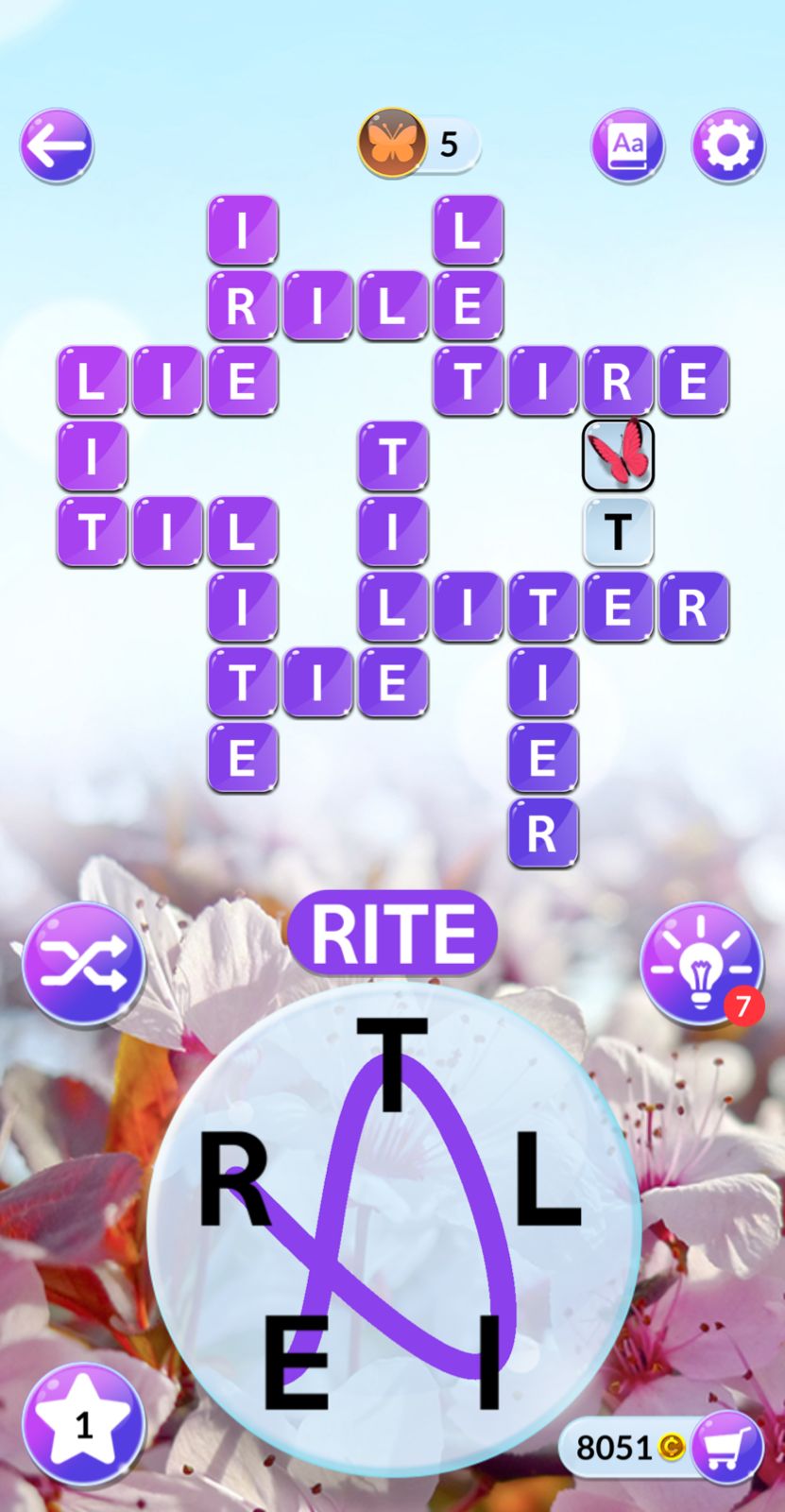 Wordscapes In Bloom Daily May 17 2025