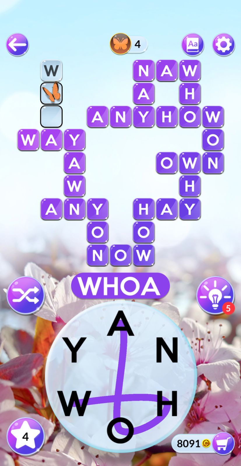 Wordscapes In Bloom Daily May 18 2025