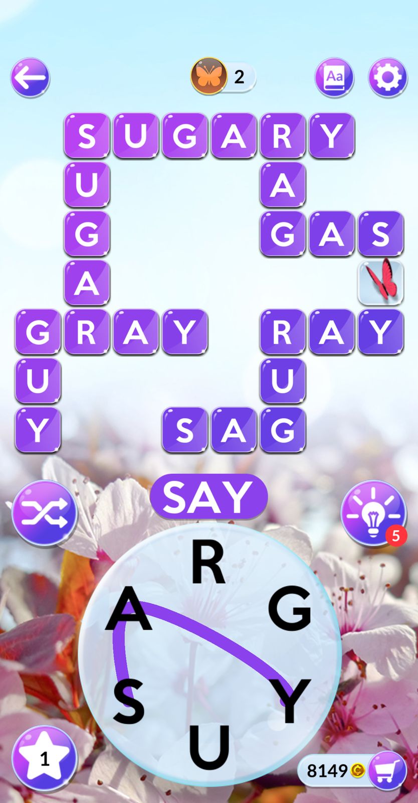 Wordscapes In Bloom Daily May 21 2025