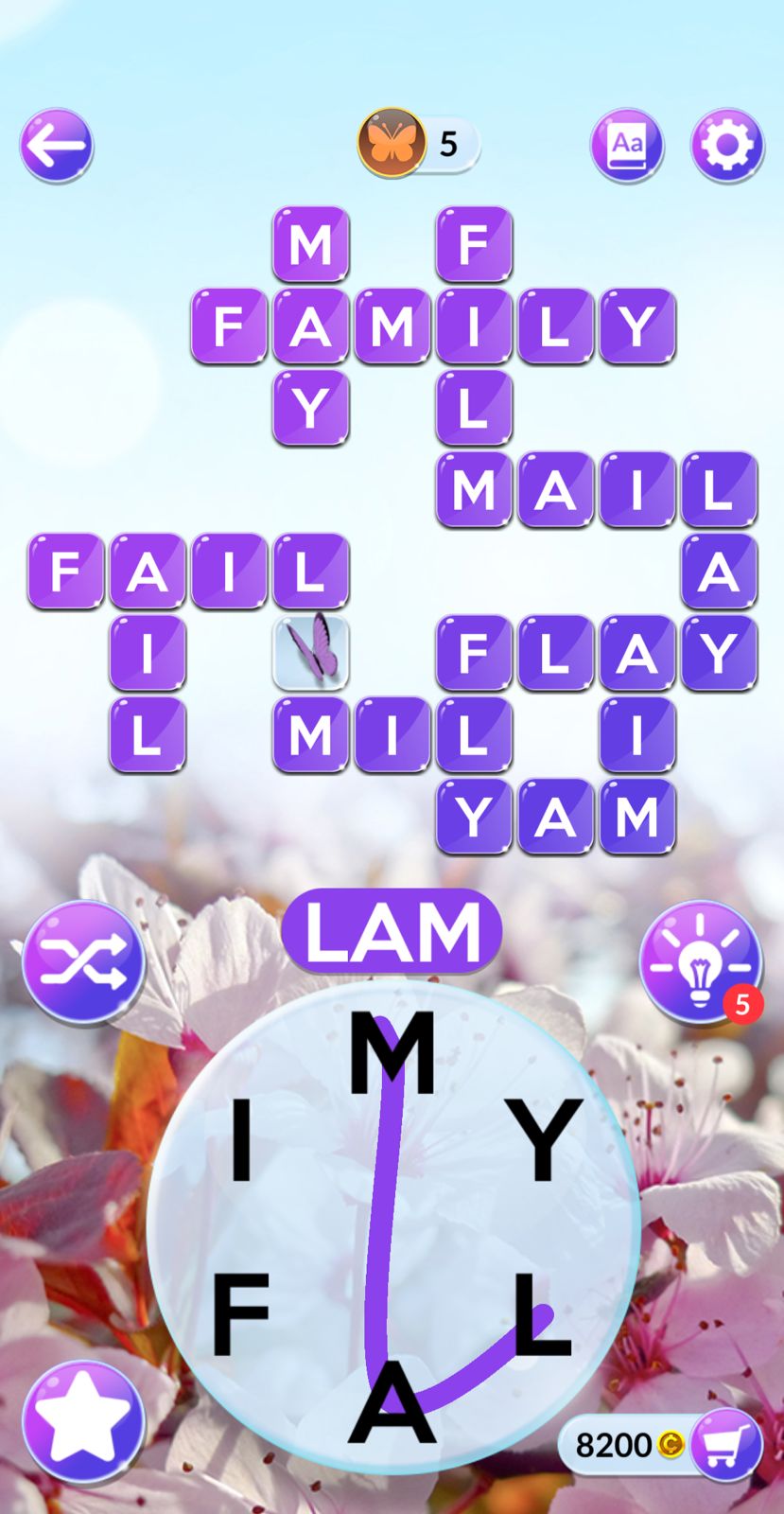 Wordscapes In Bloom Daily May 22 2025