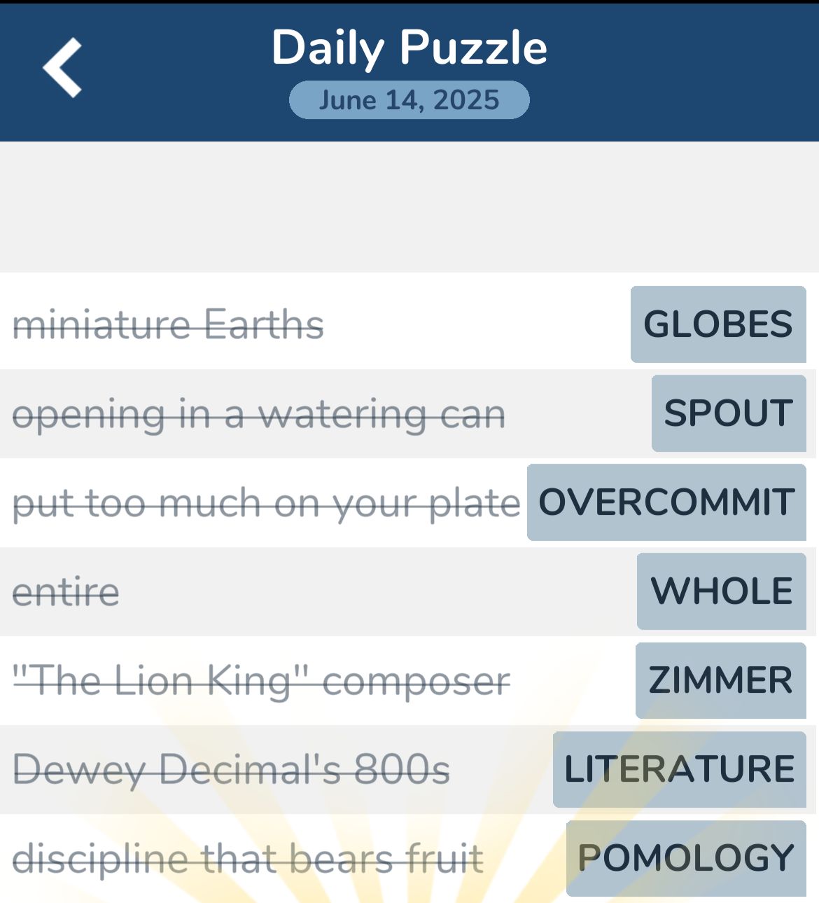 7 Little Words June 14 2025