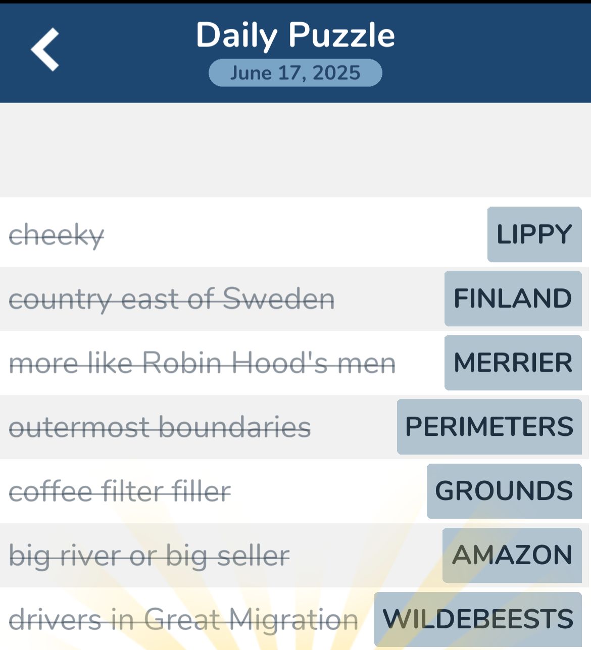7 Little Words June 17 2025