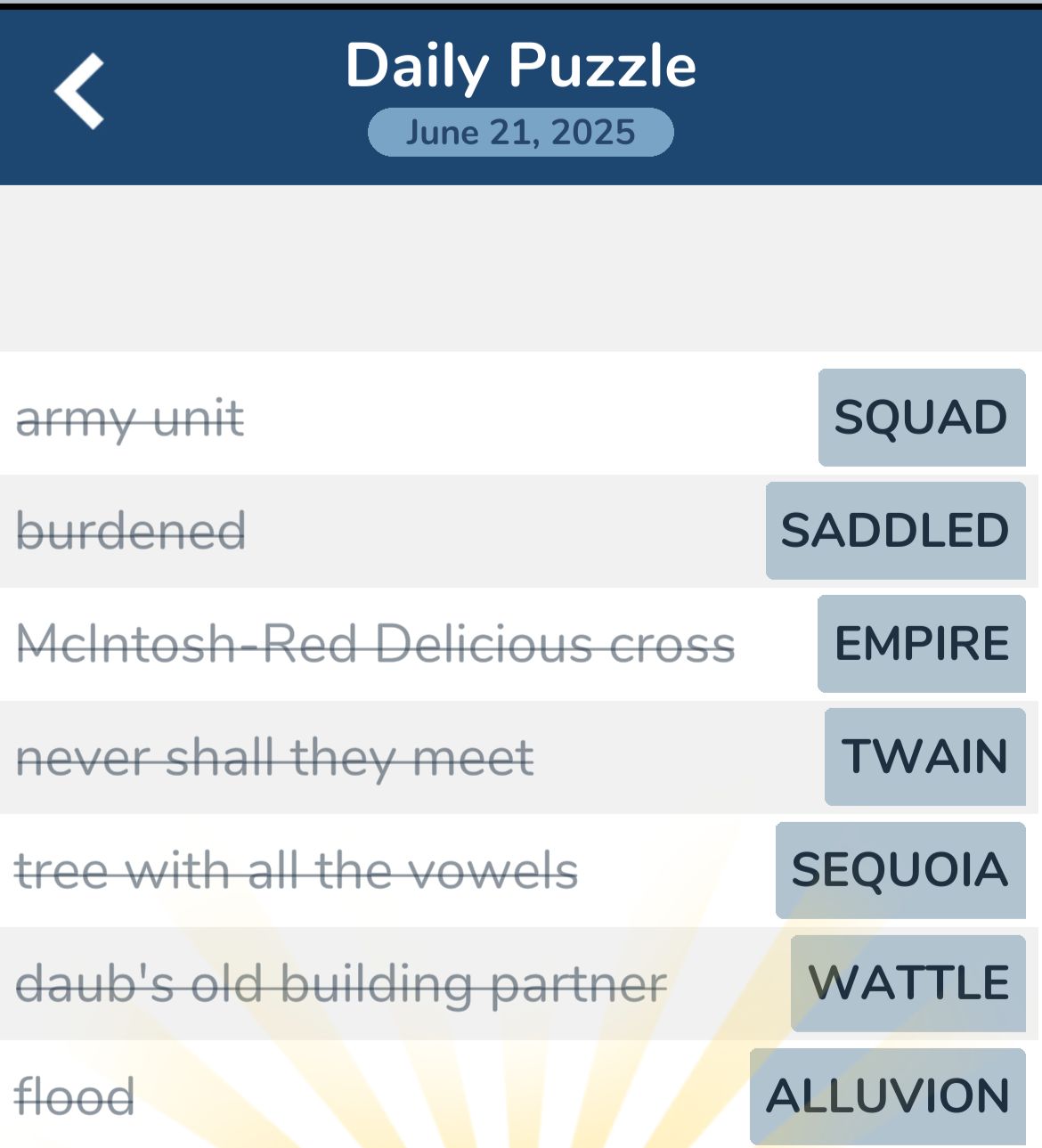 7 Little Words June 21 2025